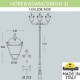 Фонарный столб Fumagalli U33.208.M30.AXH27 Simon