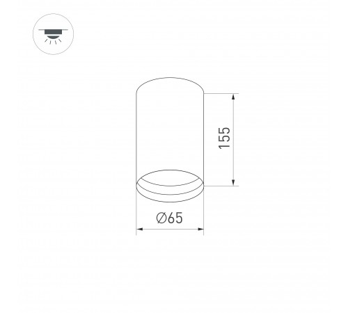 Накладной светильник Arlight 024221(1) POLO Накладной светильник Arlight 024221(1) POLO