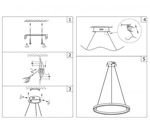 Подвесной светильник Kink Light 08214,19A(3000K) Тор