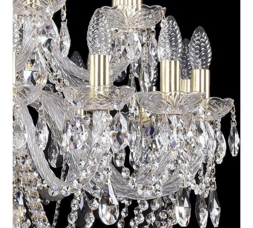 Подвесная люстра Bohemia Ivele Crystal 1402/16+8+4/300/XL-123/3D/G 1402 Подвесная люстра Bohemia Ivele Crystal 1402/16+8+4/300/XL-123/3D/G 1402