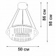 Подвесная люстра Vitaluce V54010-0/1S V54010