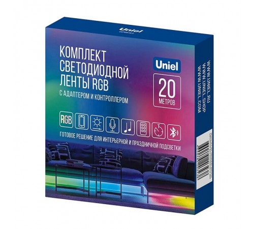 Комплект с лентой светодиодной Uniel UL-00012816 Комплект с лентой светодиодной Uniel UL-00012816