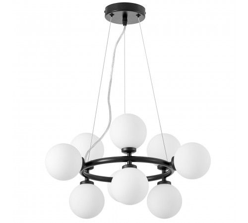 Подвесная люстра LUMINA DECO LDP 6033-9 BK MARSIADA
