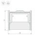 Крепеж Arlight 023291 WPH-FLOOR22-2000 ANOD
