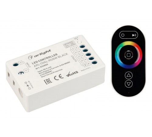 Контроллер-регулятор цвета RGBW Arlight 032850 COMFORT Контроллер-регулятор цвета RGBW Arlight 032850 COMFORT