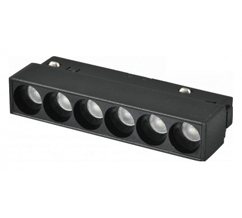 Накладной светильник iLedex Technical 4822-002-L120-6W-38DG-3000K-BK VISION48/22