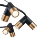 Подвесная люстра Indigo 11036/12P Black Doppio