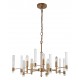 Подвесная люстра Indigo 11040/5P Brass Favara