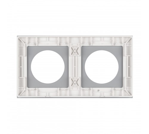 Рамка на 2 поста Arlight 43835 GLARE Рамка на 2 поста Arlight 43835 GLARE