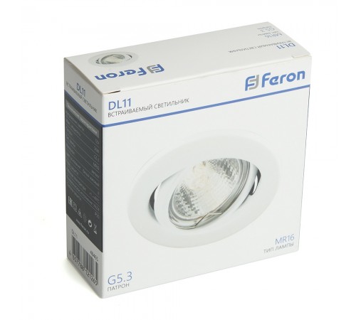 Встраиваемый светильник Feron 48465 DL11 Встраиваемый светильник Feron 48465 DL11