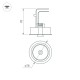 Встраиваемый светильник Arlight 026871 CL-SIMPLE-R78-9W Day4000 (BK, 45 deg)