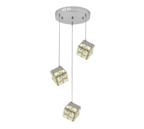 Подвесной светильник Indigo 12048/3P Chrome Radioso Подвесной светильник Indigo 12048/3P Chrome Radioso