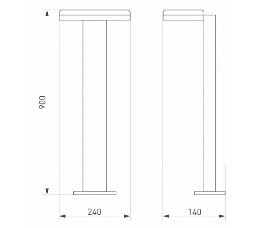 Наземный высокий светильник Arlight 029978 Tent Наземный высокий светильник Arlight 029978 Tent