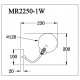 Бра MyFar MR2250-1W Leticia