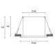 Встраиваемый светильник Hesby Lighting HSBL_0101 Verdal