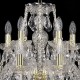 Подвесная люстра Bohemia Ivele Crystal 1411/12+6/240/G 1411