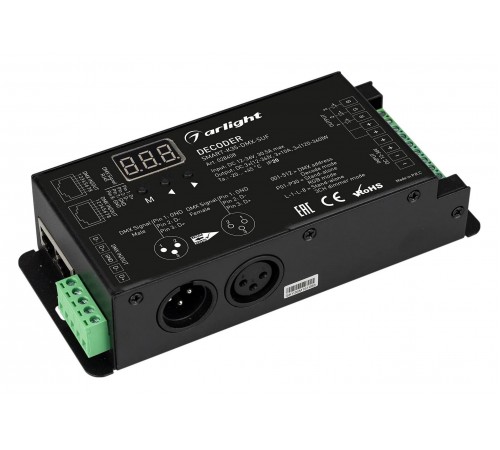 Декодер DMX Arlight 028408 Декодер DMX Arlight 028408