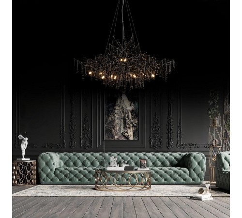 Подвесная люстра Loft it 10067/1800 BK Bijout