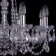 Подвесная люстра Bohemia Ivele Crystal 1402/8/195/Ni/Leafs 1402