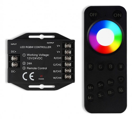 Контроллер-регулятор цвета RGBW с пультом ДУ Ambrella Light GS11461 ILLUMINATION Контроллер-регулятор цвета RGBW с пультом ДУ Ambrella Light GS11461 ILLUMINATION