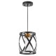 Подвесной светильник LUMINA DECO LDP 1242-1 BK+MD ASTILA