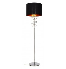 Торшер LUMINA DECO LDF 5530 CHR+BK Milari