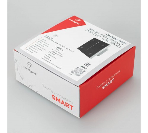 Панель-диммер клавишный встраиваемый Arlight 028110 SMART Панель-диммер клавишный встраиваемый Arlight 028110 SMART