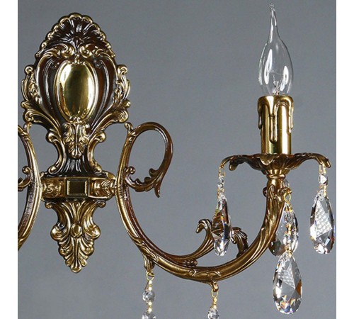 Бра Ambiente by Brizzi 8888/2 PB Tear Drop Alicante Бра Ambiente by Brizzi 8888/2 PB Tear Drop Alicante