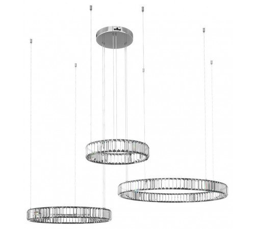 Подвесной светильник Loft it 10135/3 Chrome Crystal Ring Подвесной светильник Loft it 10135/3 Chrome Crystal Ring