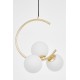 Подвесная люстра LUMINA DECO LDP 7031-3 F.GD BONIO