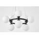 Подвесная люстра LUMINA DECO LDP 6033-9 BK MARSIADA