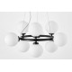 Подвесная люстра LUMINA DECO LDP 6033-9 BK MARSIADA
