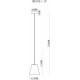 Подвесной светильник MyFar MR1031-1P Stiven