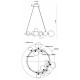 Подвесная люстра MyFar MR2041-14P George