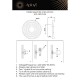 Накладной светильник Aployt APL.061.01.05 Anecia