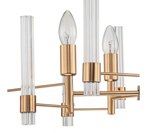 Подвесная люстра Indigo 11040/5P Brass Favara Подвесная люстра Indigo 11040/5P Brass Favara
