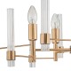 Подвесная люстра Indigo 11040/5P Brass Favara