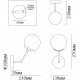 Бра MyFar MR1331-1W Solve