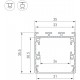 Профиль накладной Arlight 041641 SL-LINE