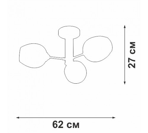 Люстра на штанге Vitaluce V39560-8/3PL V39560 Люстра на штанге Vitaluce V39560-8/3PL V39560