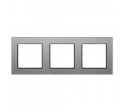 Рамка на 3 поста Arlight 43801 GLARE Рамка на 3 поста Arlight 43801 GLARE
