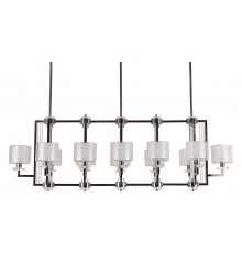 Люстра на штанге Newport 4408+4/S black glossy 4400