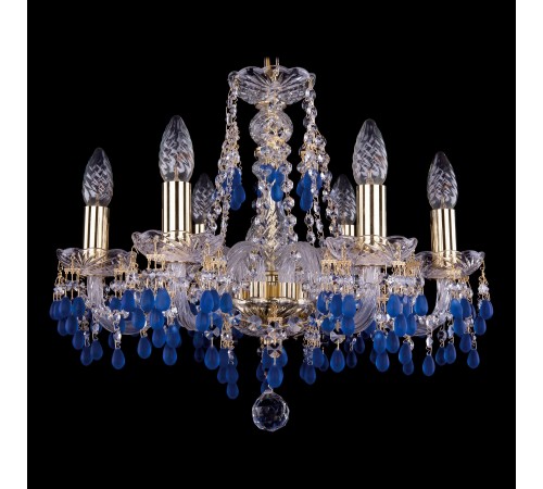 Подвесная люстра Bohemia Ivele Crystal 1410/6/160/G/V3001 1410