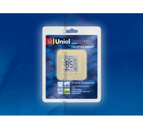 Диммер сенсорный Uniel 04029 USW-001-LCD-DM-40 Диммер сенсорный Uniel 04029 USW-001-LCD-DM-40
