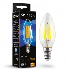 Лампа светодиодная Voltega 7199 Candle dim 5W