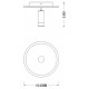 Светильник на штанге Escada 20046SMA/01LED WH 20046LED