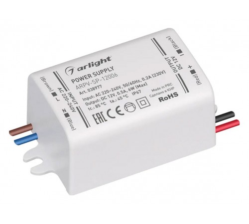 Блок питания Arlight 038977 ARPV Блок питания Arlight 038977 ARPV