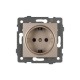 Розетка с заземлением, без рамки Arlight 49817 SCT