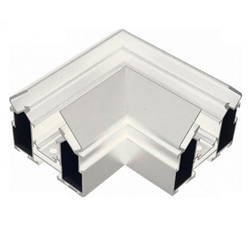 Соединитель угловой L-образный для треков встраиваемых iLedex Technical CORNER CONNECT 4822-61/60-WH VISION48/22 Соединитель угловой L-образный для треков встраиваемых iLedex Technical CORNER CONNECT 4822-61/60-WH VISION48/22