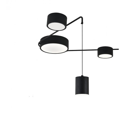 Потолочная люстра Indigo 14028/5С Black Modulo Потолочная люстра Indigo 14028/5С Black Modulo